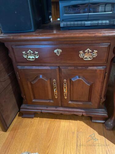 Pennsylvania House Nightstand with Cabinet