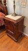 2 Stanley Nightstands with Marble Inlays - 2