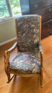 Upholstered Rocking Chair