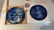 2 Royal Copenhagen Plates