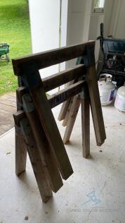 3 Sawhorses