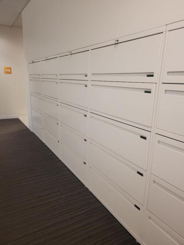 5 Filing Cabinets