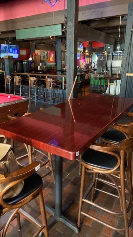 4 High Top Tables