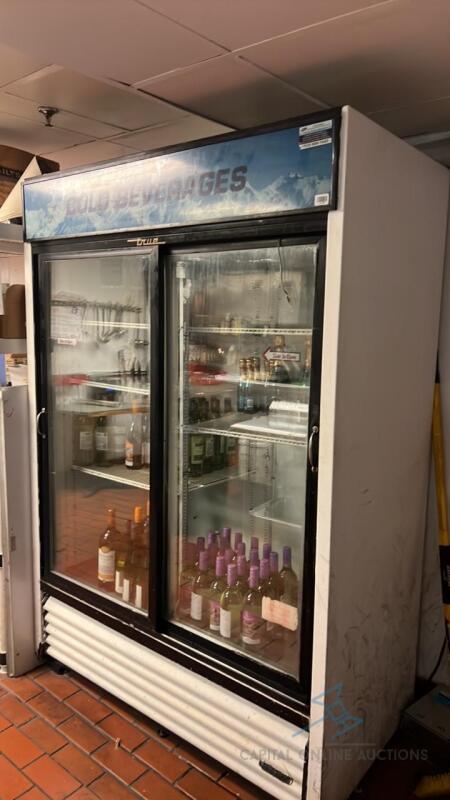 2 door refrigerated merchandiser