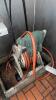 Hose reel with hose