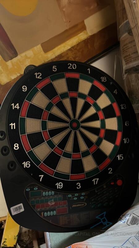 Halex electronic dart board, no cord