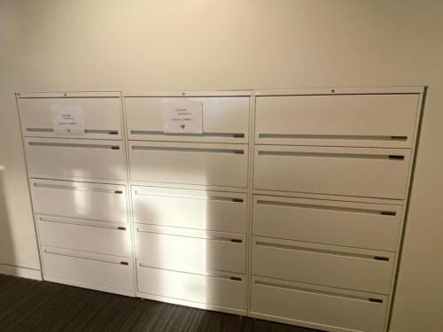 3 Filing Cabinets