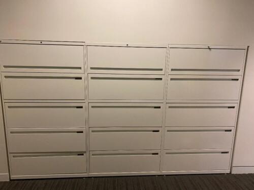 3 Filing cabinets