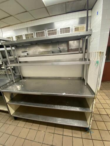 Stainless Steel Shelving Unit