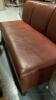 Brown Leather Sofa - 4