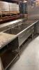 Three Compartment Stainless Steel Sink with Load and Unload Table - 4