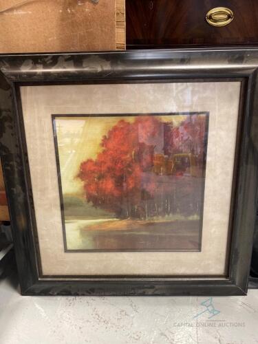 Framed Tree Print