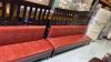 2 Leather and Slat Wood Bench Seats - 3