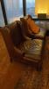 5 Leather Lounge Chairs - 4