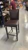 7 Brown Bar Stools