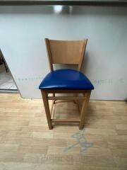 (11) Blue High Chairs