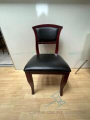 (12) Black Chairs