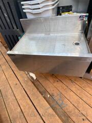 Long Perlick Flat Ice Bin