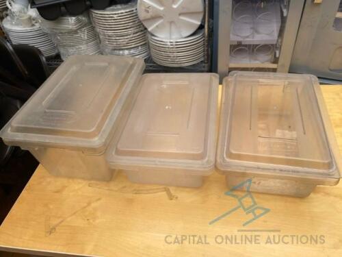 Plastic Bin Set