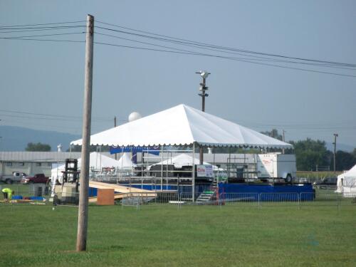 40'X40' Aztec Academy Frame Tent Top (TOP ONLY - White)