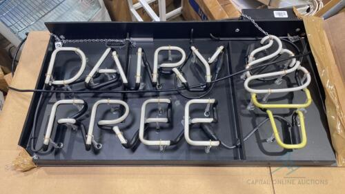 Dairy Free Sign