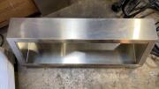 2 Stainless Steel Shelves