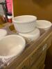 White Eggshell Pasta Bowls - 3