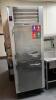 Split Door Stainless Steel Upright Refrigerator