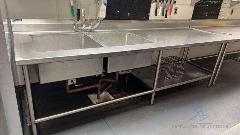 Two Compartment Sink
