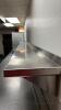 2 Wall Mounted Stainless Steel Shelves - 2