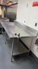 Stainless Steel Prep Table with Can Opener - 4