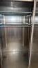 Three Door Upright Stainless Steel Refrigerator - 6