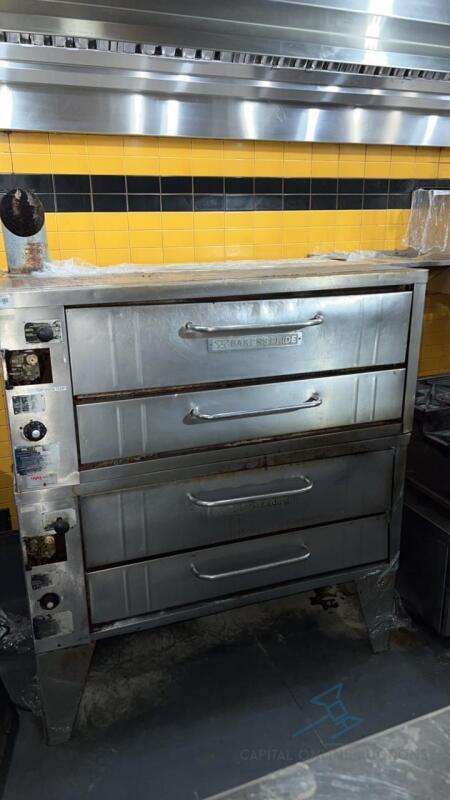 Baker's Pride Double stack pizza ovens