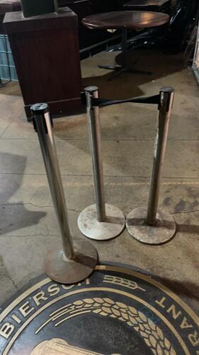 3 Stanchions