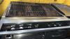 Charbroiler with flat grill and refrigerated chef's base - 3