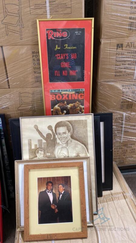 Framed Boxing Photos