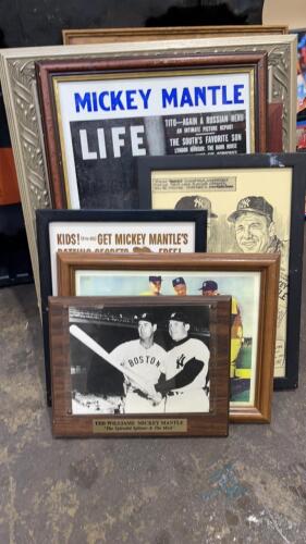 Collection of Mickey Mantle Memorabilia