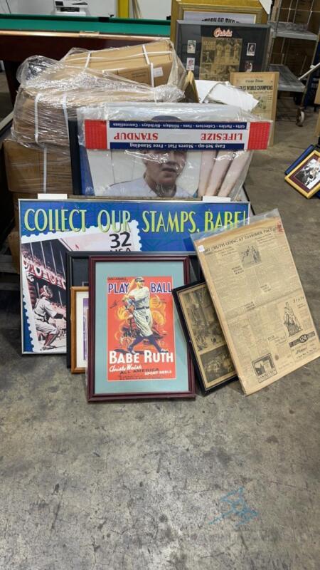 Collection of Babe Ruth Memorabilia