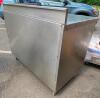 Stainless steel prep table - 2