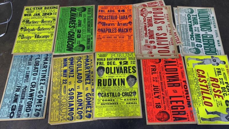 14 Vintage Boxing Posters