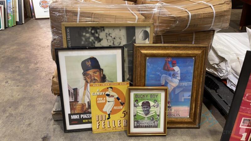 Assorted Baseball Player Posters