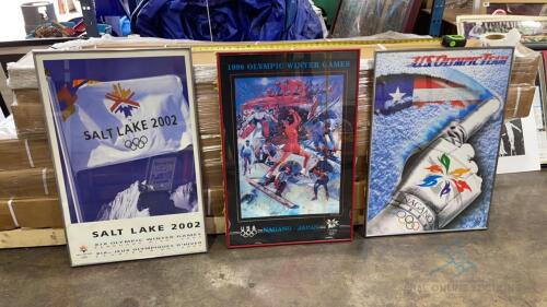 3 Winter Olympic Posters