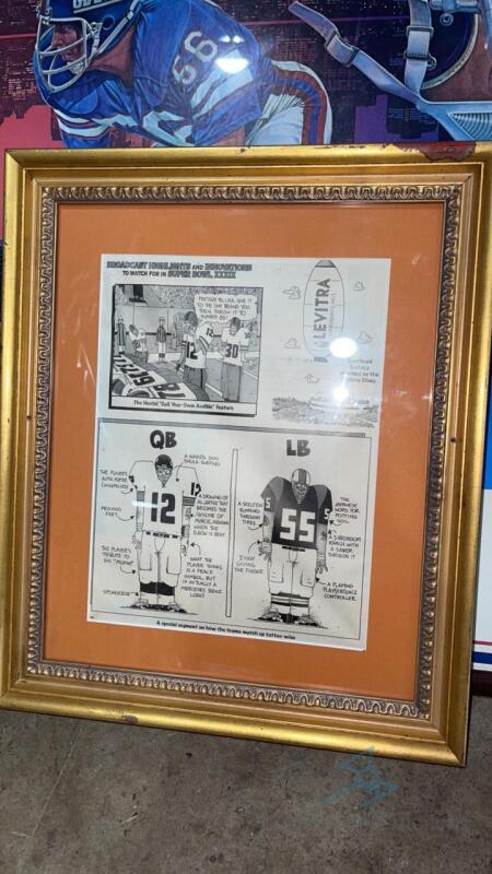 Assorted Football Memorabilia