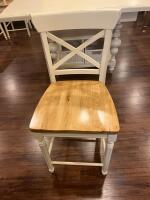Antique White/light Counter Height Chairs