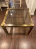 Brass & Glass Accent Tables - 2