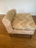 Upholstered Chair with Ottoman - 6