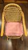 Antique Woven Rocking Chair