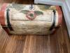 Hand Carved & Painted Wood Chest - 3