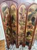 Hand Carved & Painted Soild Wood Room Divider-1 - 4