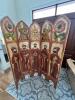 Hand Carved & Painted Soild Wood Room Divider-2 - 2